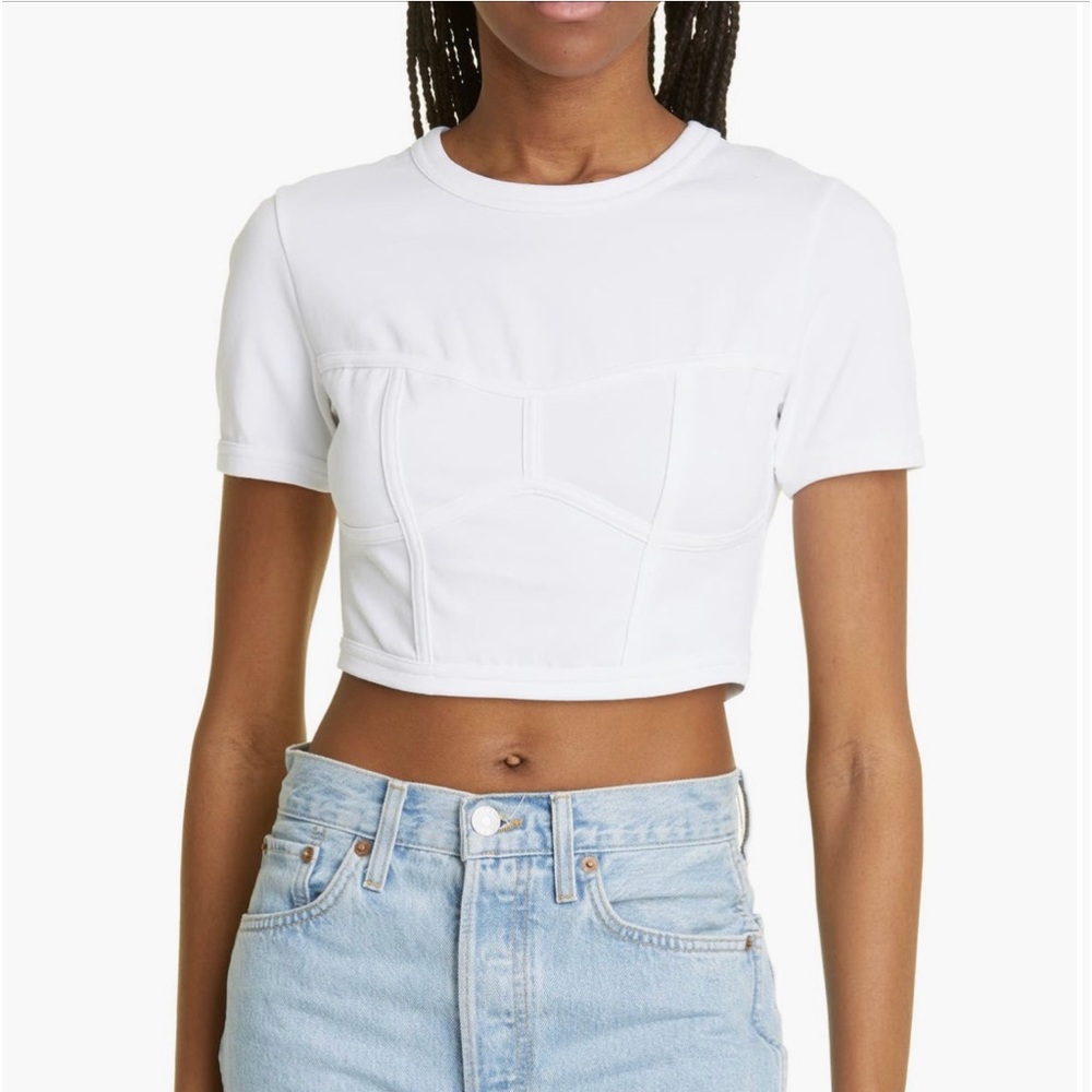 NWT A.L.C Wren Crop T-Shirt size S